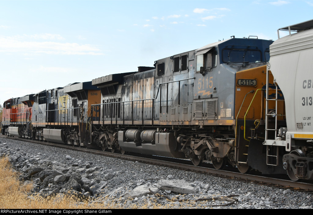 CSX 5115 Roster shot